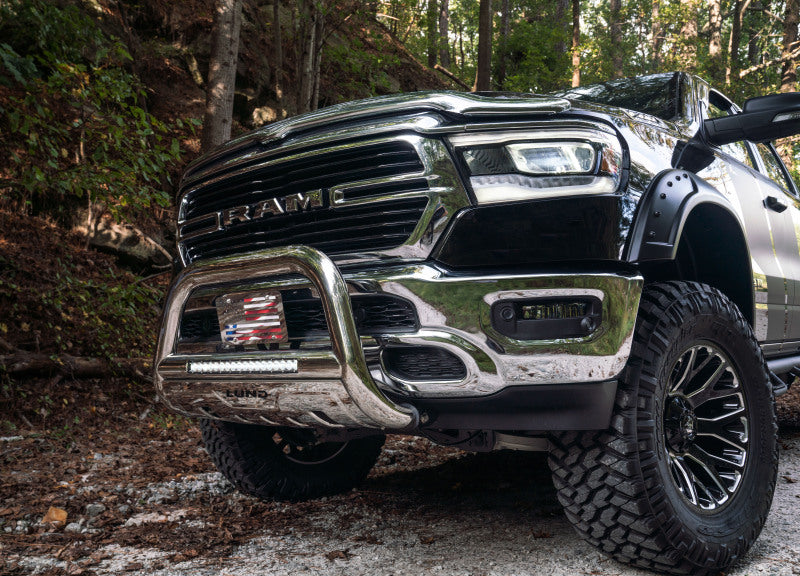 LND Bull Bars - Lund 2019 RAM 1500 Bull Bar w/Light & Wiring - Polished