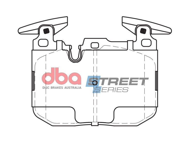 DBA Street Series Brake Pads - DBA 2011+ BMW 1/2/3/4 Series Street Series Brake Pads