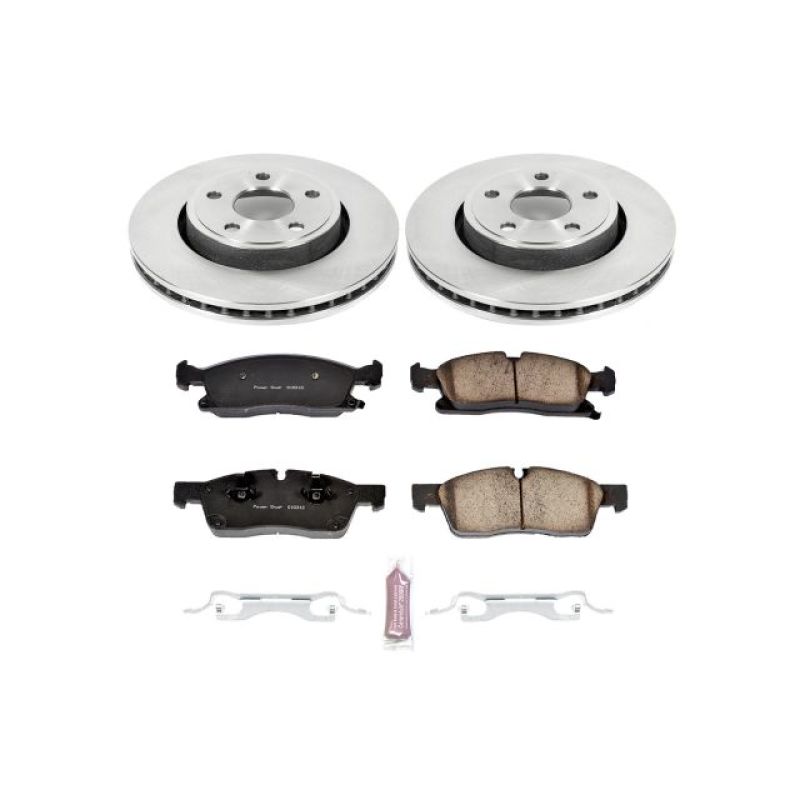 PSB Autospecialty Kit - Power Stop 11-19 Dodge Durango Front Autospecialty Brake Kit
