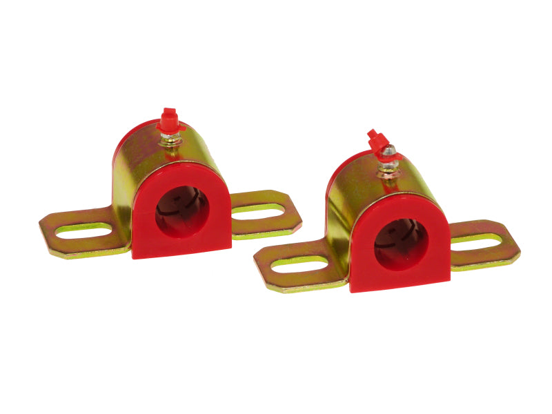PRO Sway/End Link Bush - Red - Prothane Universal Greasable Sway Bar Bushings - 25MM - Type B Bracket - Red
