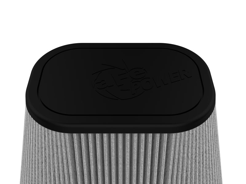 AFE Universal Pro Dry S Filter - aFe TrackSeries Intake Replace Air Filterw/PDS Media 5.5x7.5in F x 9x7in B x 5.75x3.75in T x 7.5in H
