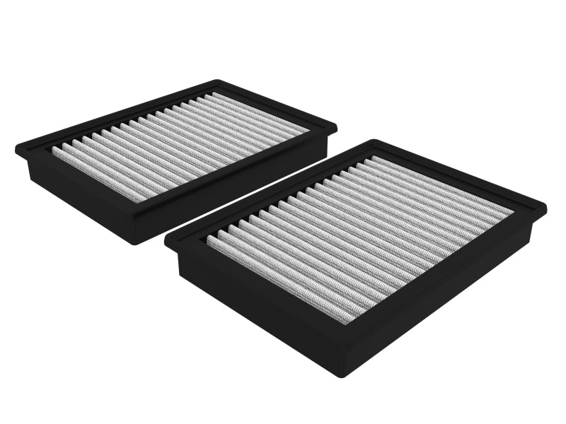 AFE Direct Fit Pro DRY S Air Filter - aFe Magnum FLOW Pro DRY S OE Replacement Filter (Pair) 2017 Infiniti Q60 V6 3.0 (tt)