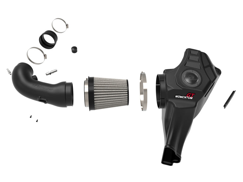 AFE Momentum GT Cold Air Intakes - aFe POWER Momentum GT Pro Dry S Cold Air Intake System 18-19 Ford Mustang GT V8-5.0L