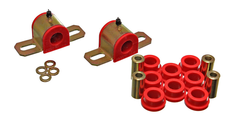 ES Sway Bar Bushings - Red - Energy Suspension 22Mm Sway Bar Bushing Set - Red