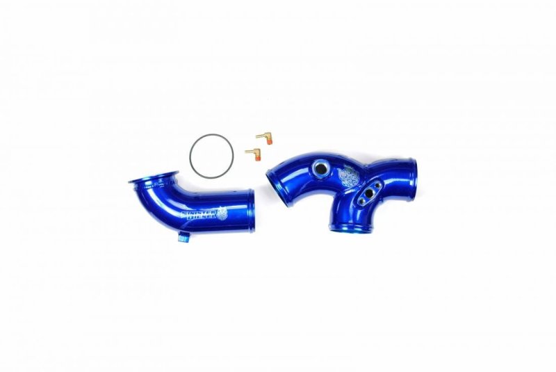 SIN Intake Elbows - Sinister Diesel 99.5-03 Ford 7.3L Powerstroke Intake Elbow