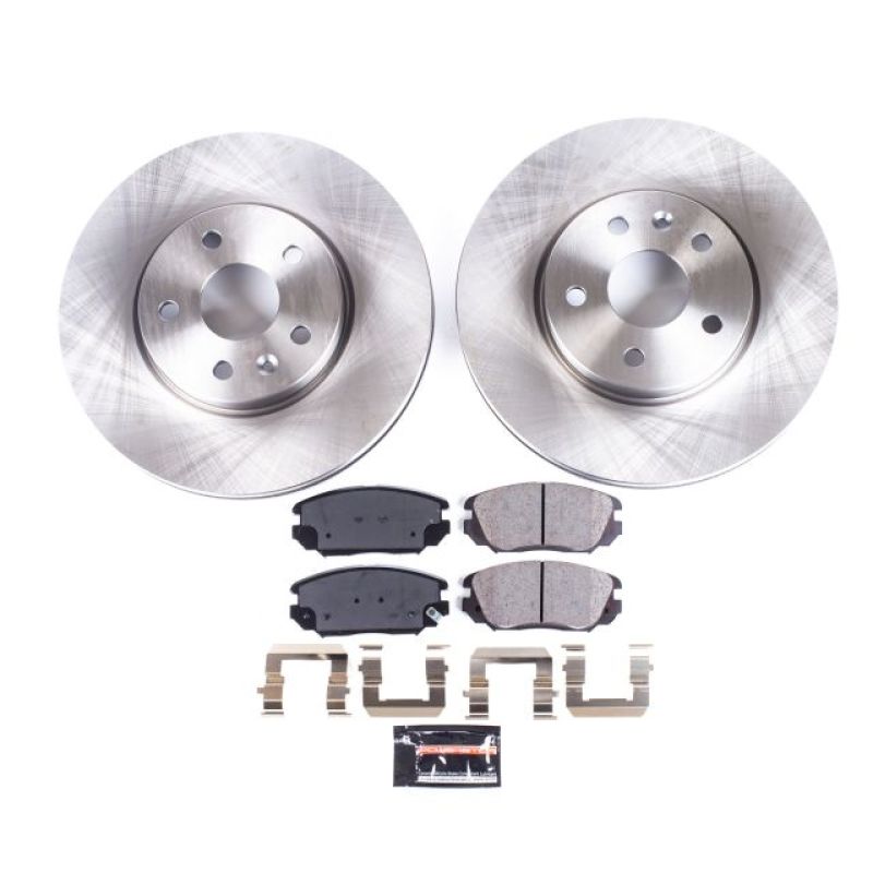 PSB Autospecialty Kit - Power Stop 2010 Buick Allure Front Autospecialty Brake Kit