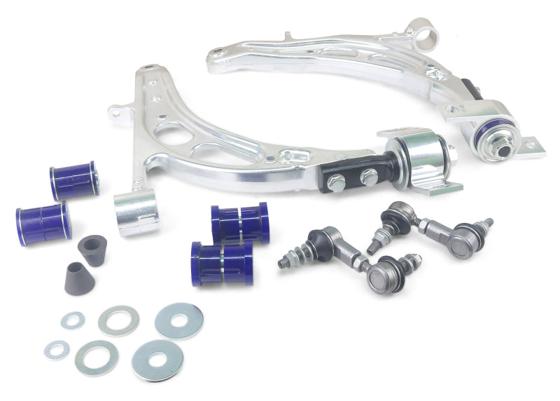 SPR Control Arms - Front - SuperPro 02-05 Subaru Impreza WRX / 04-06 WRX STI Front Lower Alloy Control Arm Kit