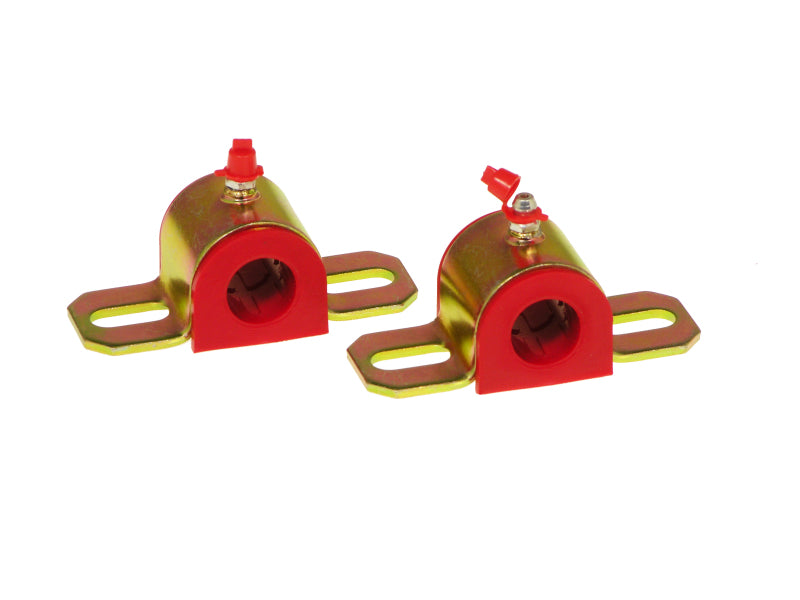 PRO Sway/End Link Bush - Red - Prothane Universal Greasable Sway Bar Bushings - 19MM - Type A Bracket - Red