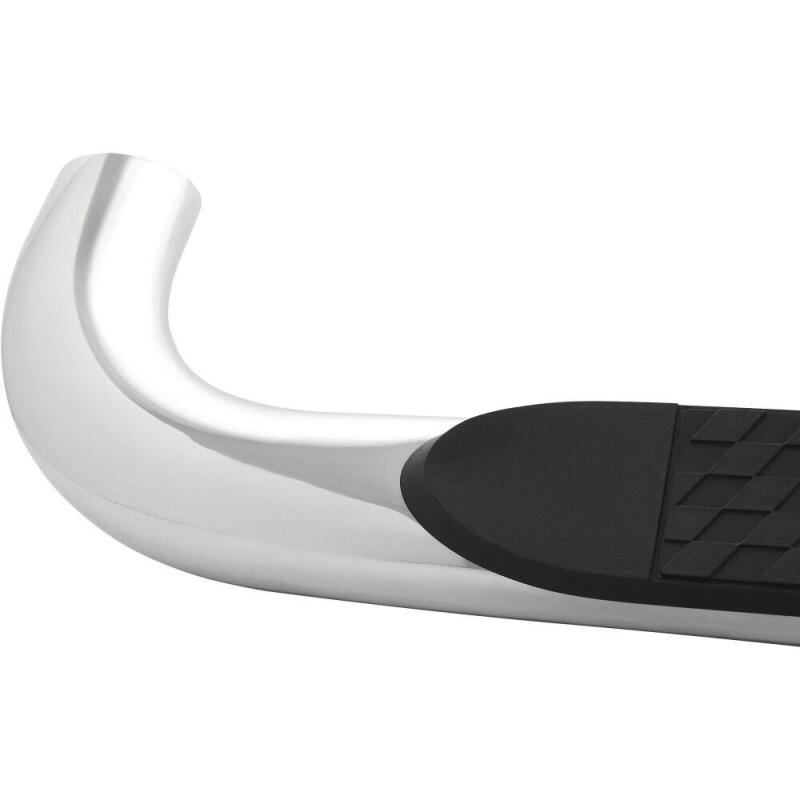 WES Nerf Bars - Platinum 4 - Westin 2014-2018 Chevy Silverado 1500 Dbl Cab (Body Mount) Platinum 4 Oval Nerf Step Bars - SS