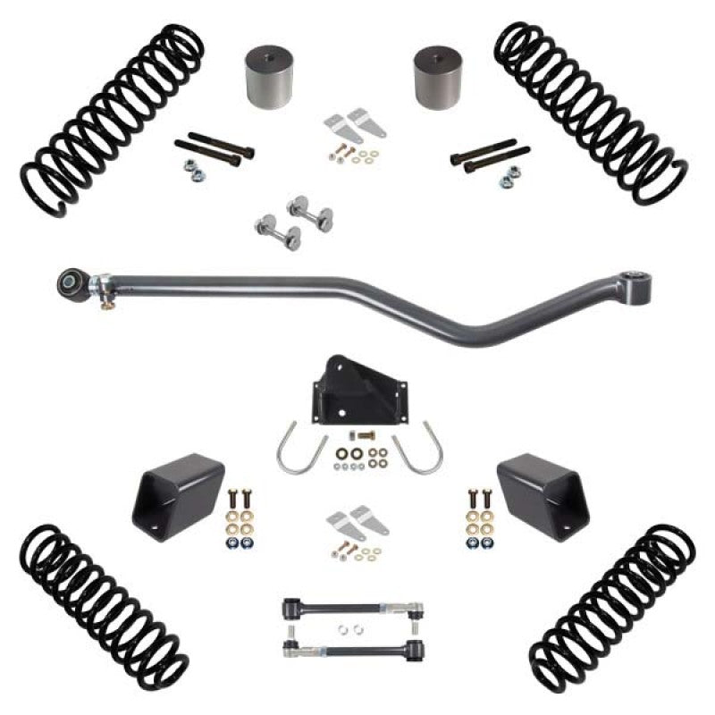 SYN Track Bars - Synergy 07-18 Jeep Wrangler JKU 4 DR 2.0in Lift Stage 1 Suspension System