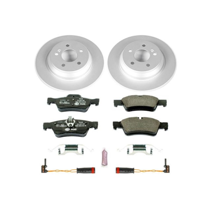 PSB Euro-Stop Kit - Power Stop 2006 Mercedes-Benz S350 Rear Euro-Stop Brake Kit