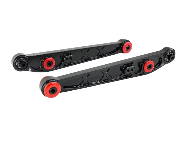 SK Alpha Control Arms - Skunk2 Honda/Acura EK Alpha Series Rear Lower Control Arm Set - Black