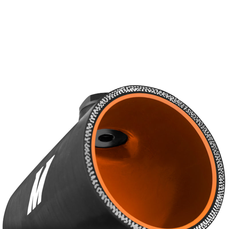 MM Couplers - w/ Bung - Mishimoto 3.0in Black Silicone Coupler w/ 1/8in NPT Bung