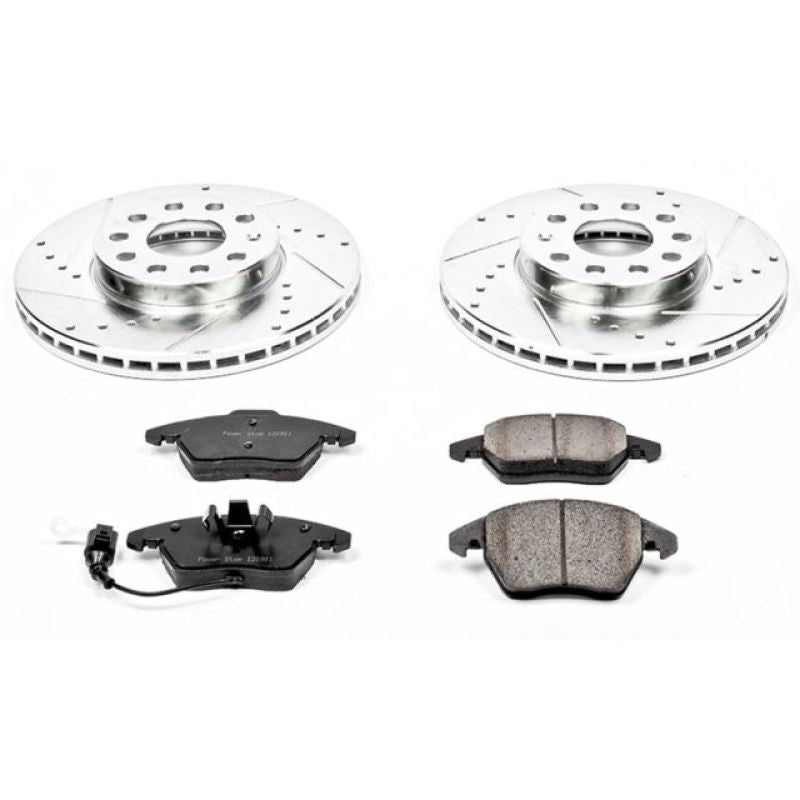 PSB Z23 Evolution Kit - Power Stop 10-12 Audi A3 Front Z23 Evolution Sport Brake Kit