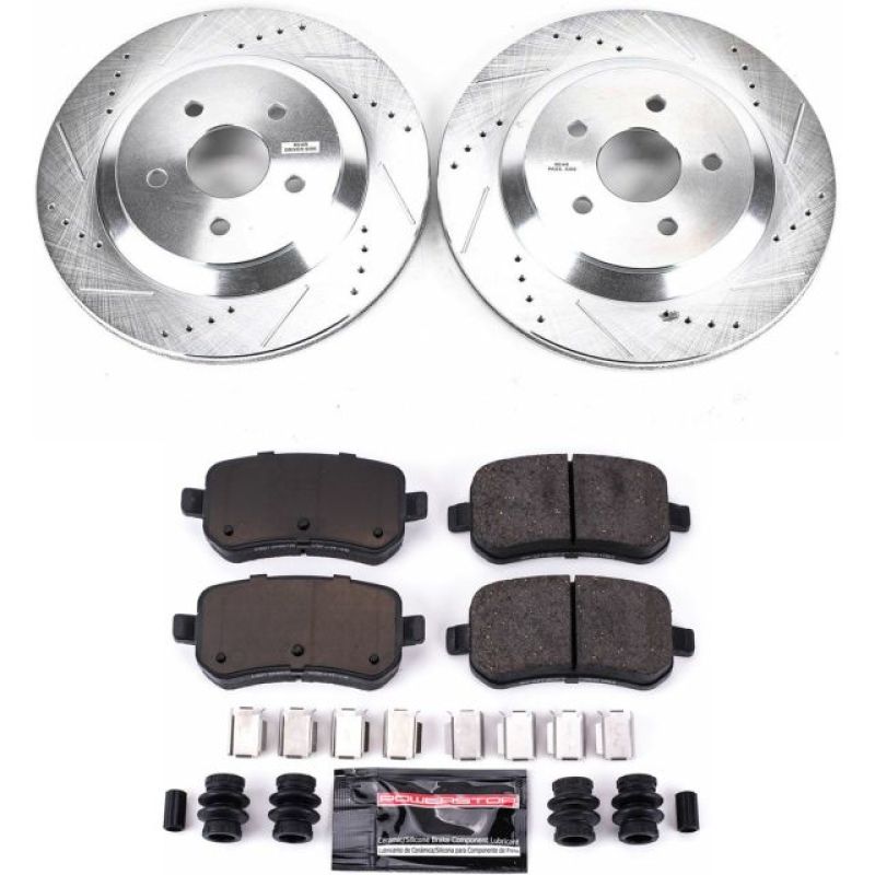 PSB Z23 Evolution Kit - Power Stop 04-07 Ford Freestar Rear Z23 Evolution Sport Brake Kit