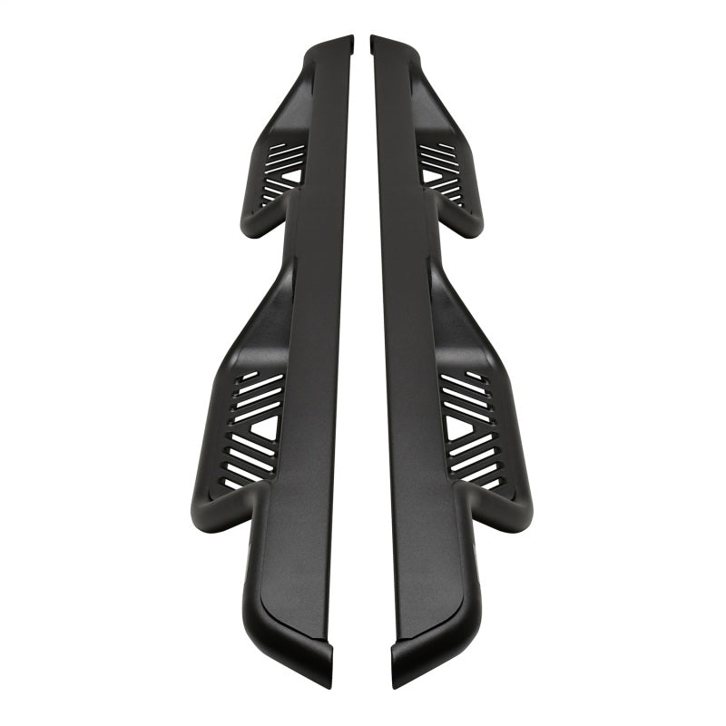 WES Nerf Bars - Outlaw - Westin 05-22 Toyota Tacoma Double Cab Outlaw Drop Nerf Step Bars - Textured Black