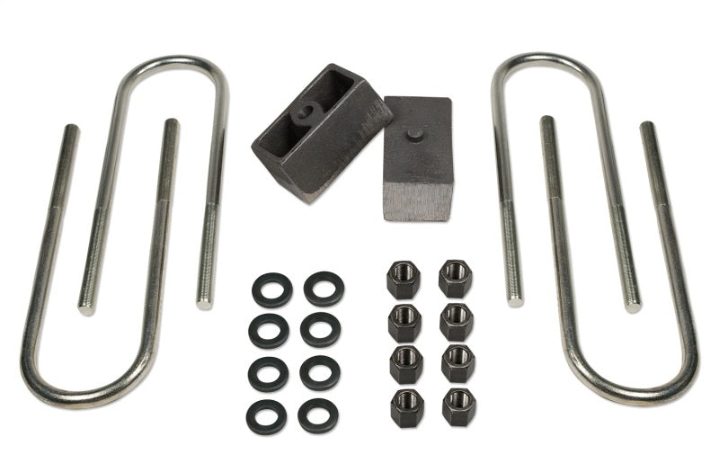 TUF Rear Block Kits - Tuff Country 73-91 Chevy Blazer 1/2 Ton 4wd 2in Rear Block & U-Bolt Kit