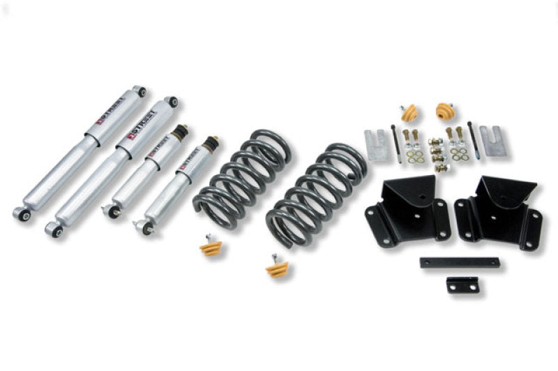 BT Lower Kit w SP Shocks - Belltech LOWERING KIT WITH SP SHOCKS