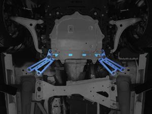 CUS Power Braces - Cusco Power Brace Front 2016 Mazda Miata Roadster (ND5RC)
