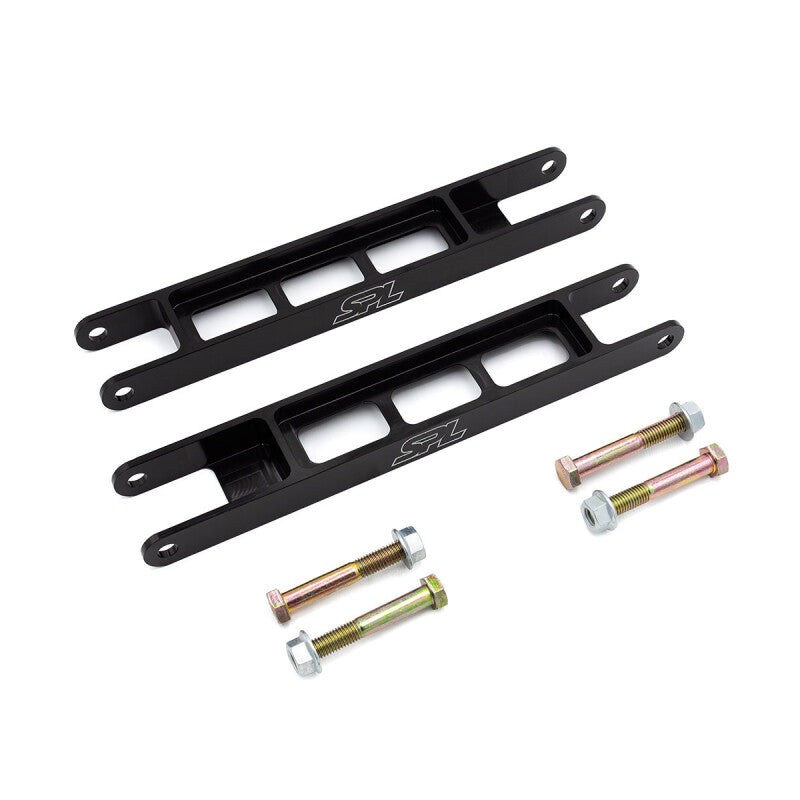 SPP Lower Control Arms - SPL Parts BMW E8X/E9X Rear Lower Trailing Arms - Anodized Black