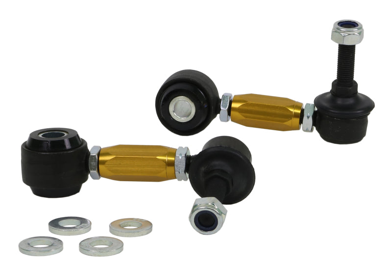 WL Sway Bar Links - Whiteline 90-97 Mazda Miata Adjustable Front Sway Bar Links