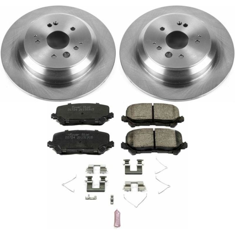 PSB Autospecialty Kit - Power Stop 14-16 Acura MDX Rear Autospecialty Brake Kit