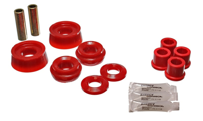 ES Cntrl Arm Bushings - Red - Energy Suspension 00-05 Dodge Neon Red Front Control Arm Bushing Set