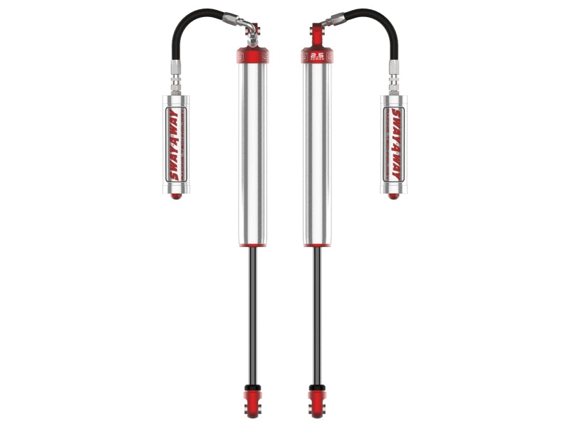 AFE Sway-A-Way Shocks - aFe 2.5 Rear Shock Kit w/ Remote Reservoirs for 4-6 IN Lifts Ford F-250/F-350 17-24 4WD