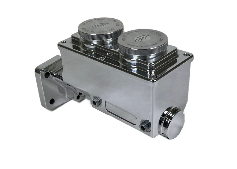 BAE Master Cylinder Kits - Baer Brakes Mopar 15/16in Bore Remaster 4-Bolt Right Port Master Cylinder Assembly - Polished