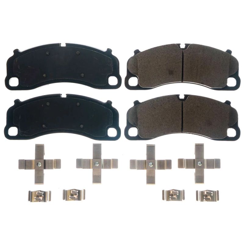 PSB Z17 Evolution Brake Pads - Power Stop 14-18 Porsche 911 Front Z17 Evolution Ceramic Brake Pads w/Hardware