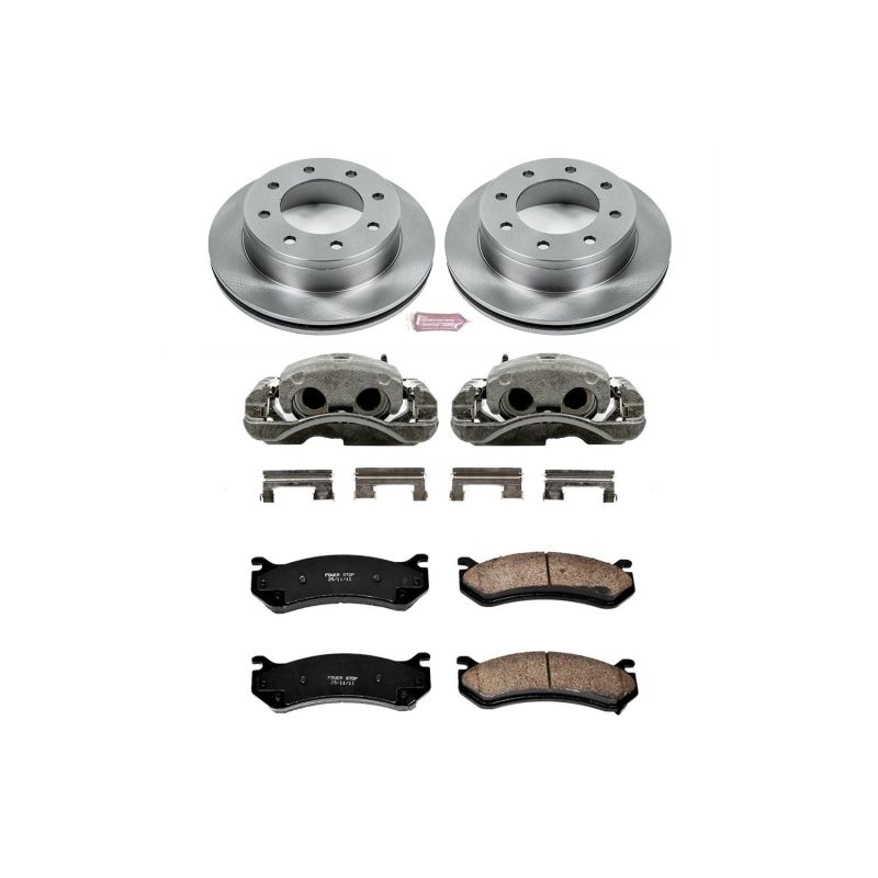 PSB Autospecialty Caliper - Power Stop 03-09 Hummer H2 Rear Autospecialty Kit w/Cals