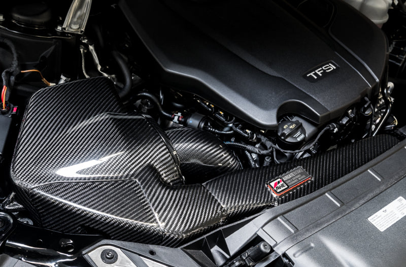AWE AirGate Intake - AWE Tuning Audi B9 A4/A5 2.0T Quattro Carbon Fiber AirGate Intake w/ Lid