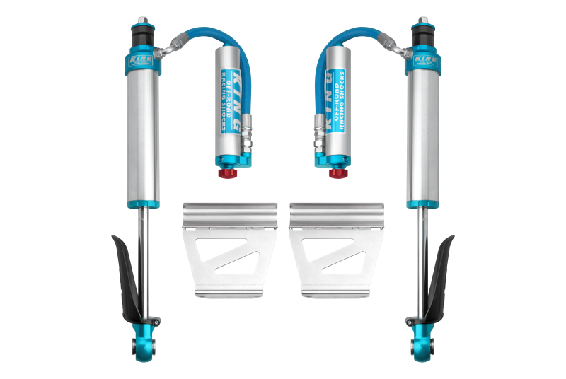 KIN 2.5 Shocks - King Shocks 03-09 Lexus GX470 (Coil Spring Conv Only) Rear 2.5 Dia Remote Res Shock w/Adj (Pair)