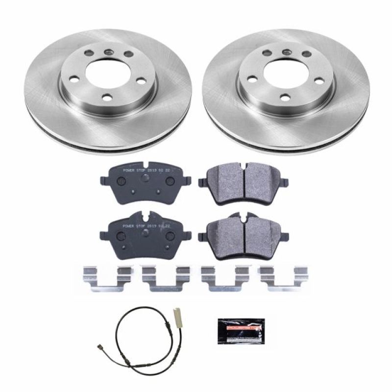 PSB Track Day SPEC Kit - Power Stop 11-16 Mini Cooper Countryman Front Track Day SPEC Brake Kit