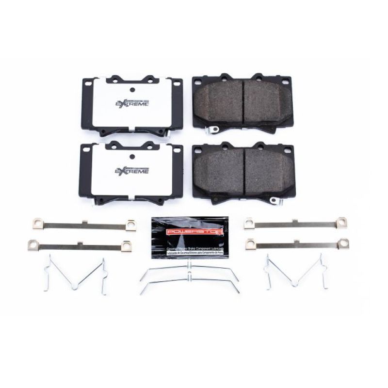 PSB Z36 Truck & Tow Brake Pads - Power Stop 98-07 Lexus LX470 Front Z36 Truck & Tow Brake Pads w/Hardware