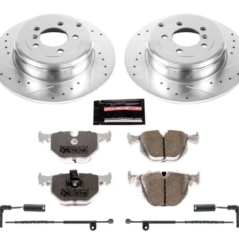PSB Z26 Street Warrior Kit - Power Stop 03-05 Land Rover Range Rover Rear Z26 Street Warrior Brake Kit