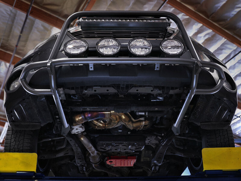 AFE Bumpers - aFe POWER 15-19 Subaru Outback H4 2.5L / H6 3.6L Terra Guard Front Bumper - Black