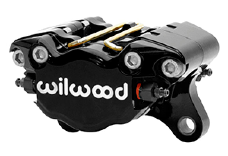 WIL Dynapro Caliper - Wilwood Caliper-Black Dynapro Single 3.25in Mount 1.75in Pistons .38in Disc