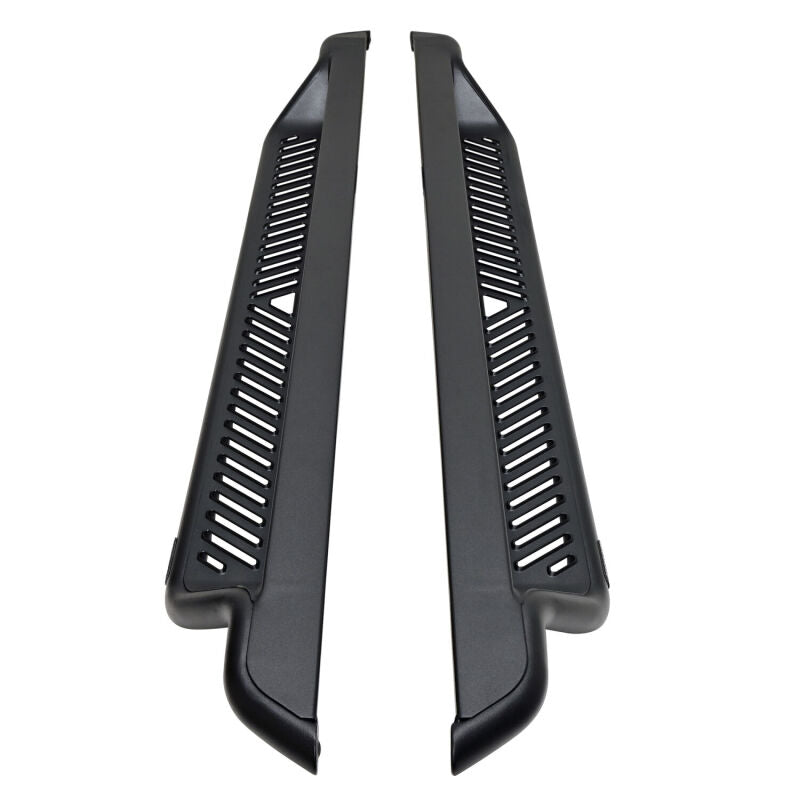 WES Running Boards - Outlaw - Westin 07-21 Toyota Tundra Double Cab Outlaw Drop Running Boards - Tex. Blk