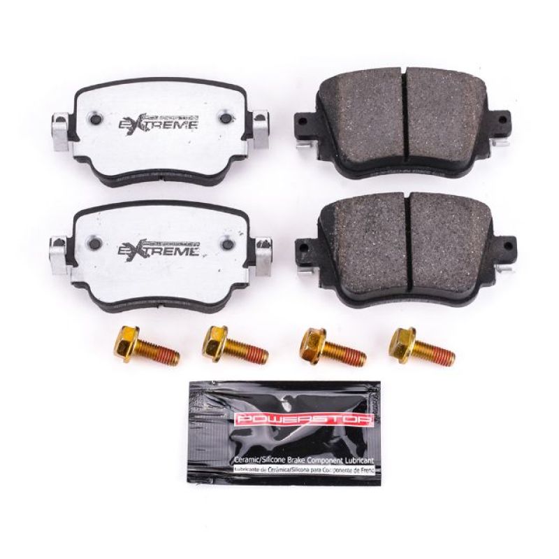 PSB Z26 Extreme Brake Pads - Power Stop 16-18 Audi Q3 Rear Z26 Extreme Street Brake Pads w/Hardware