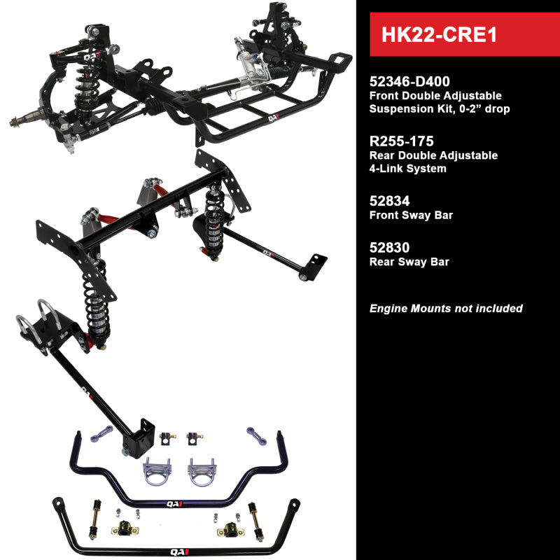 QAP Handling Kit - Level 2 - QA1 MOPAR E-Body Level 2 Handling Kit