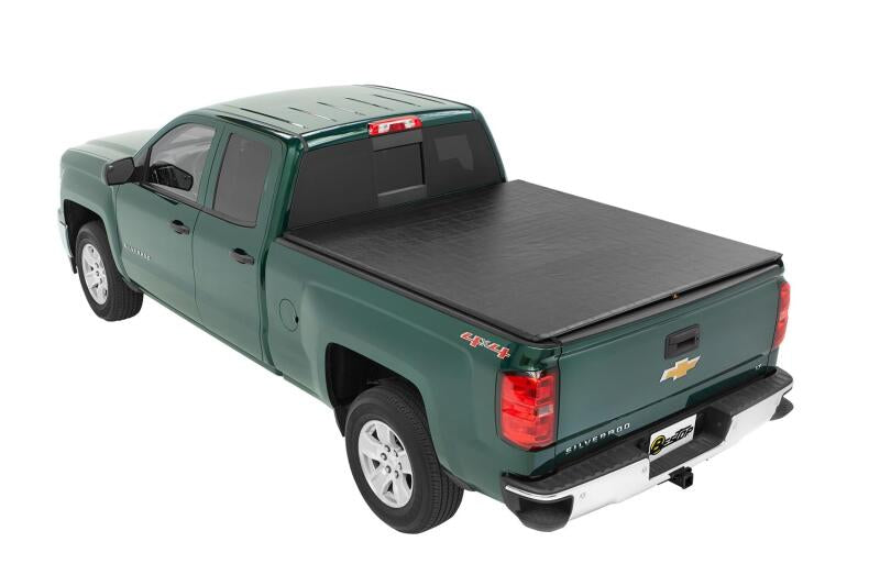 BES ZipRail Tonneau Covers - Bestop 04-07 Chevy Silverado/Sierra 1500 Ziprail Soft Tonneau For 58 Ft Bed Exc 07 New Body Style
