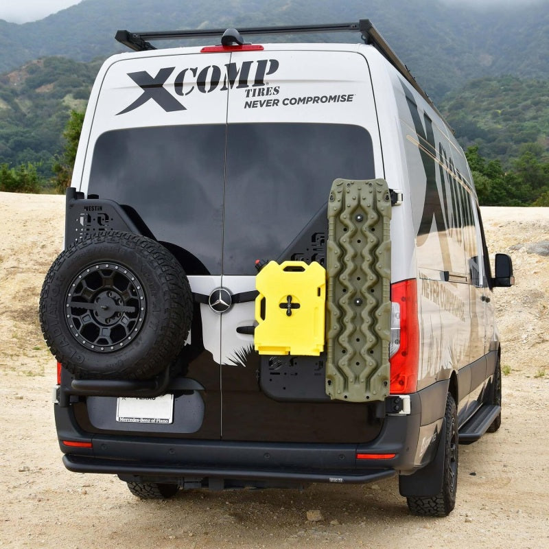WES XTS Bumpers - Westin 19-23 Mercedes-Benz Sprinter XTS Rear Bumper Passenger Side Carrier - Textured Black