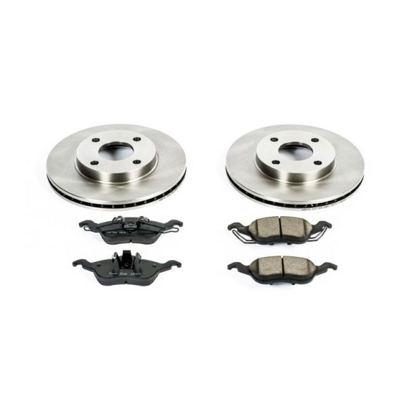 PSB Autospecialty Kit - Power Stop 00-04 Ford Focus Front Autospecialty Brake Kit