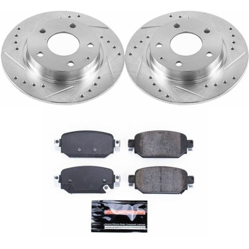 PSB Z23 Evolution Kit - Power Stop 17-18 Mazda 3 Rear Z23 Evolution Sport Brake Kit
