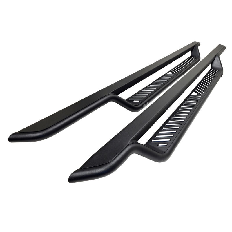 WES Running Boards - Outlaw - Westin 07-21 Toyota Tundra CrewMax Cab Outlaw Drop Running Boards - Tex. Blk
