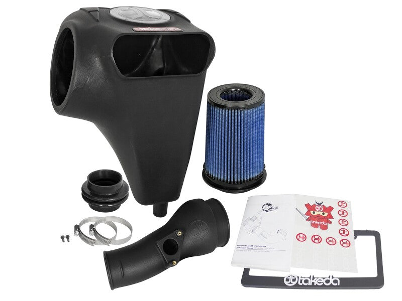 AFE Takeda Momentum Intake - aFe Takeda Momentum GT Pro 5R Cold Air Intake System 2017+ Honda Civic Si I4 1.5L (t)