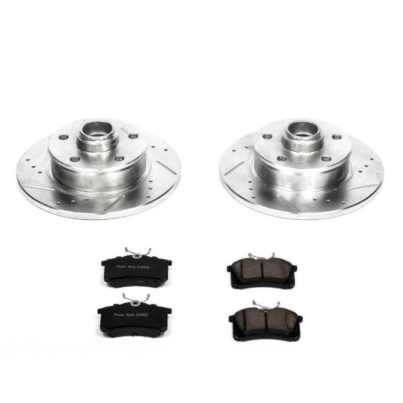 PSB Z23 Evolution Kit - Power Stop 94-99 Volkswagen Golf Rear Z23 Evolution Sport Brake Kit
