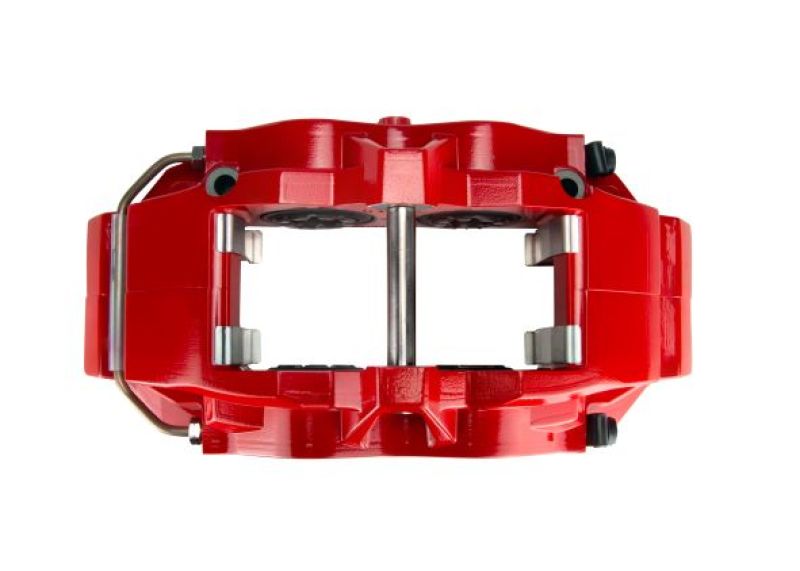 EBC Apollo-4 Calipers - EBC Racing 2014+ Audi S1 (8X) Front Left Apollo-4 Red Caliper