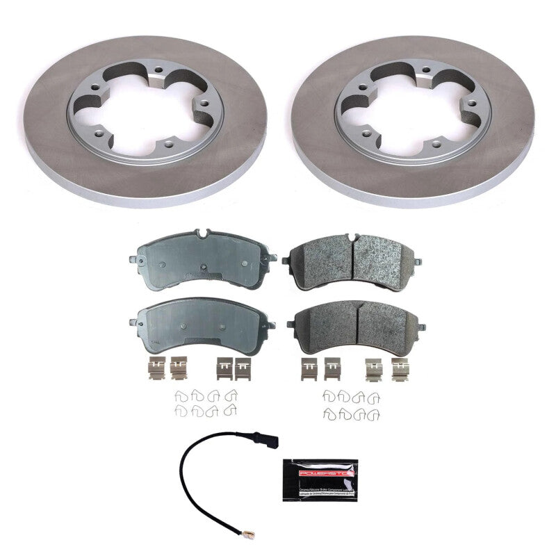 PSB Semi-Coated Rotor Kits - Power Stop 2020 Ford Transit-350 Rear Semi-Coated Rotor Kit